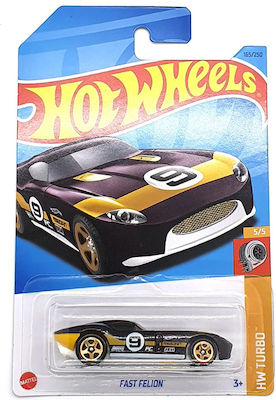 Hot Wheels Turbo Αυτοκινητάκι Fast Felion για 3+ Ετών