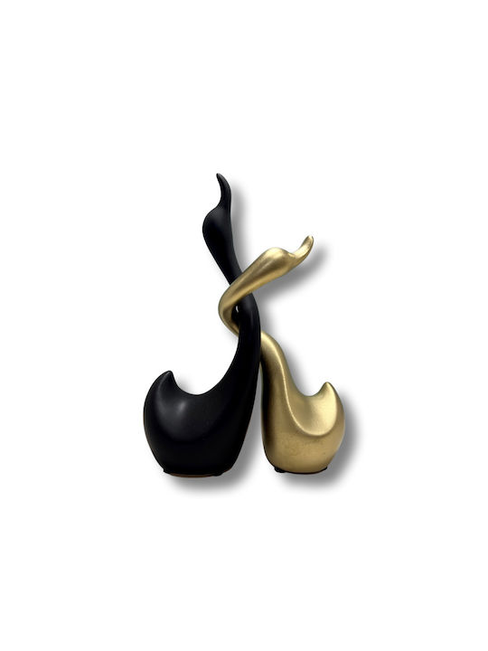 Karvounis Decorative Swans Set Porcelain 17x9x25cm 2pcs