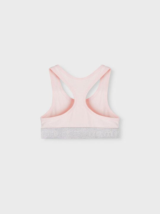 Name It Set of Kids' Bralettes Barely Pink 2pcs