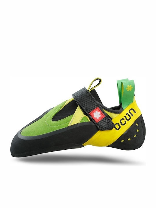 Ocun Oxi Unisex Asymmetrical Climbing Shoes Green