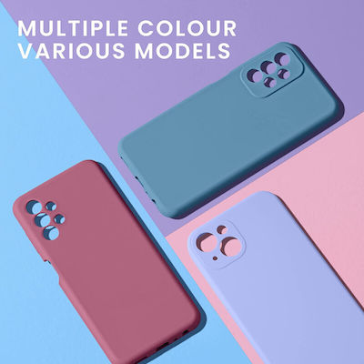 KWmobile 5G Silicone Back Cover Durable Purple (Galaxy A34)