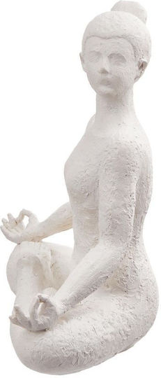 Butlers Dekorativ Statuette aus Polyresin Lotus 18x18x15cm 1Stück