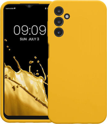 KWmobile Silicone Back Cover Durable Yellow (Galaxy A14)