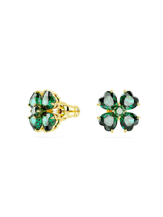 Swarovski Single Earring Gold-plated with Stones