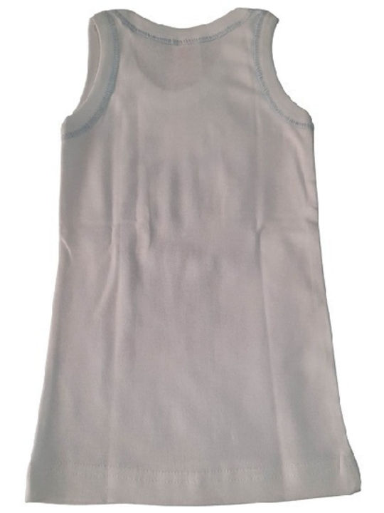 Afoi Giannakopouloi Kids' Undershirt Tank Top White