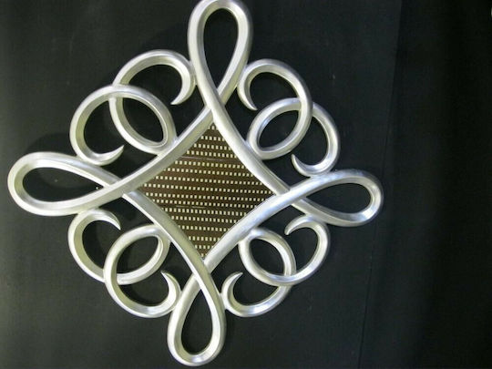 Epiplo-Fos 0200005 Wandspiegel Rechteckig Silber 107x107cm