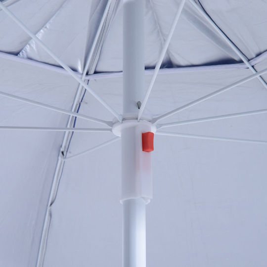 Outsunny Outsunny Beach Umbrella Diameter 2.10m Blue