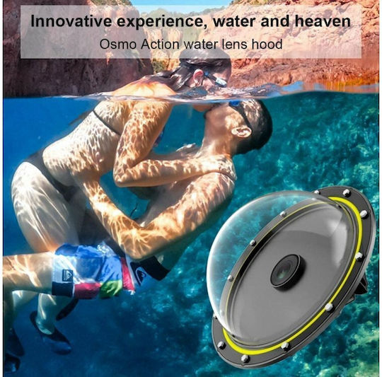 Telesin Dome Port Waterproof Housing Case for GoPro 8