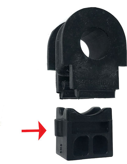Bushes for Nissan Qashqai 54613-AX601