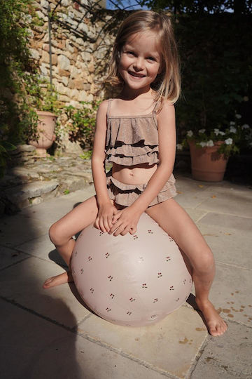 Konges Slojd Cherry Aufblasbare Strand- und Poolbälle in Rosa Farbe 40 cm
