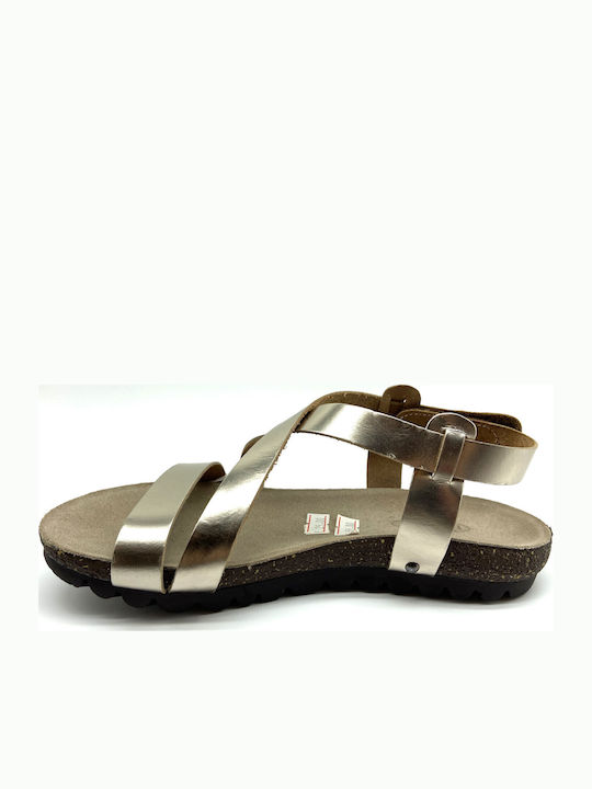Γυναικεία Ανατομικά Σανδάλια Bronze