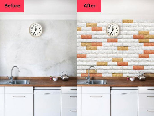 Decorative Sticker Wall 4pcs 75x70cm