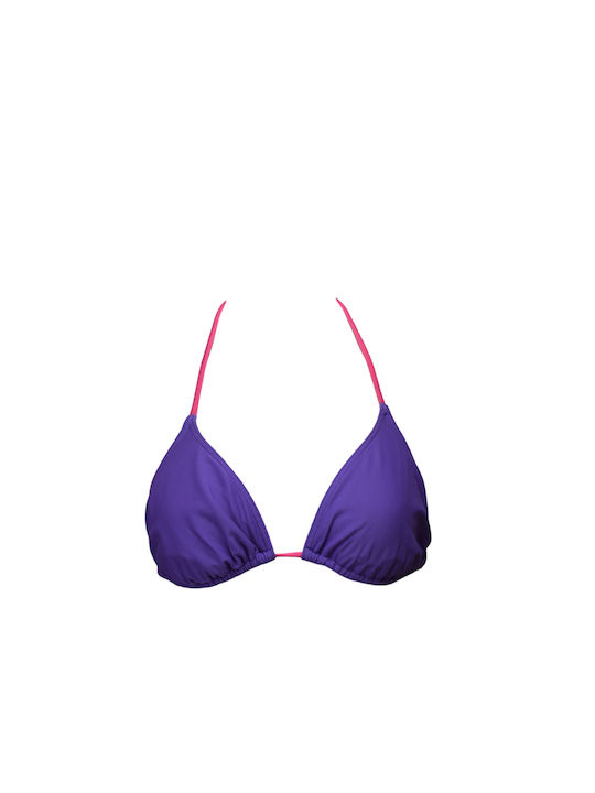 Set Bikini Τριγωνάκι Μωβ