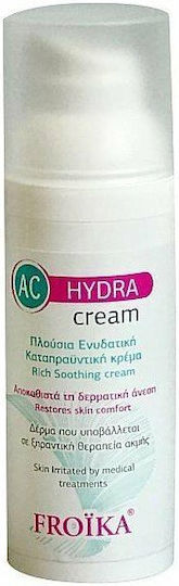 Froika AC Hydra 24ωρη Ενυδατική & Ρυθμιστική Κρέμα Προσώπου κατά της Ακμής με Υαλουρονικό Οξύ 50ml