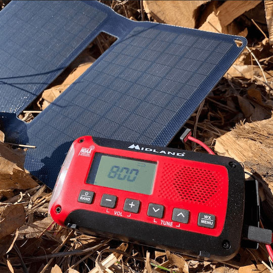 Flexsolar Αναδιπλούμενο Ηλιακό Panel Φορτιστής 10W με USB Output (Φορητών Συσκευών) (FLC-E2-050100-1)