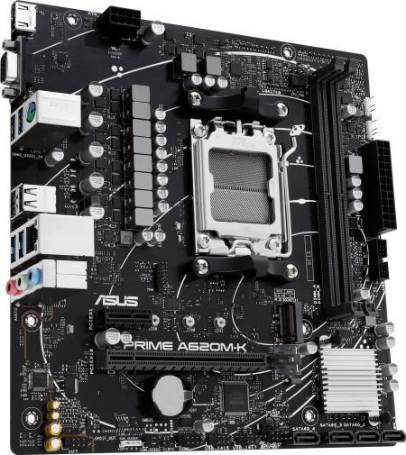 Asus Prime A620M-K Motherboard Micro ATX με AMD AM5 Socket 90MB1F40-M0EAY0