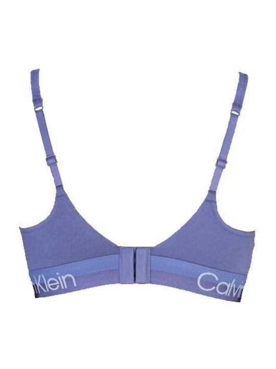 Calvin Klein Women's Sports Bra without Padding Lilac