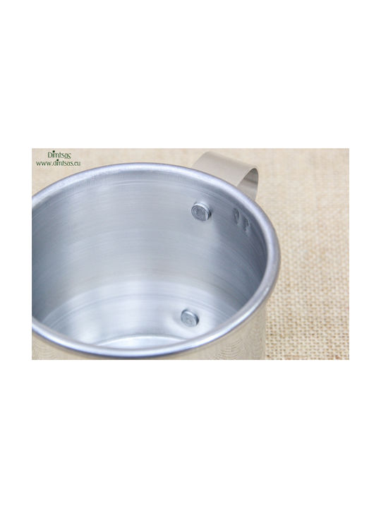 Mug Metallic Silver 500ml