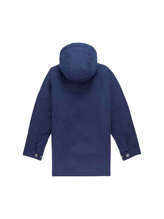 O'neill Boys Parka Blue with Ηood