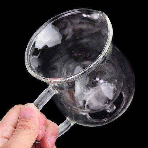 Cană Sticlă Transparentă 120ml