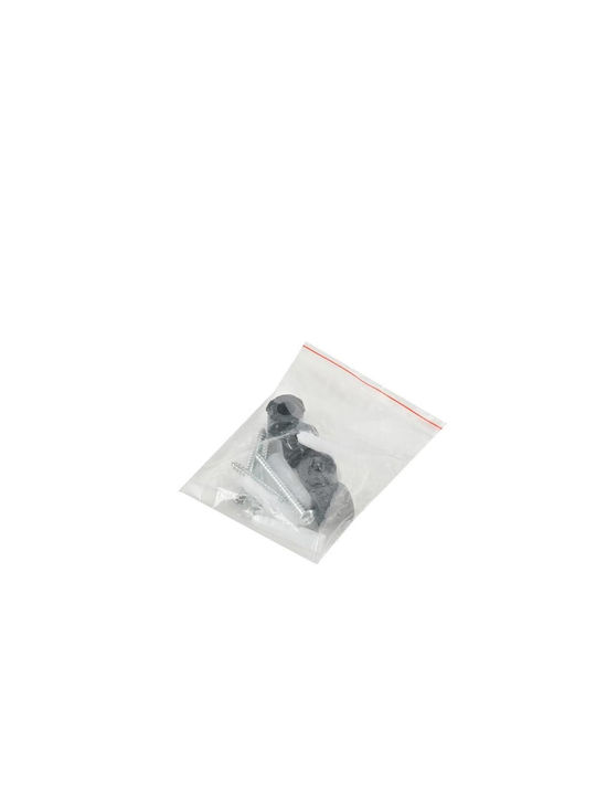 Malatec με Κλειδαριά και Θέση για Εφημερίδα Γραμματοκιβώτιο Εξωτερικού Χώρου Μεταλλικό σε Μαύρο Χρώμα 37x10x36.7cm