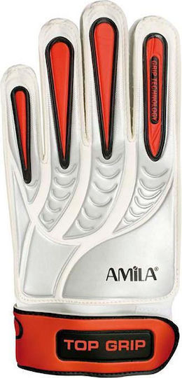 AMILA Adults Goalkeeper Gloves White Size 10