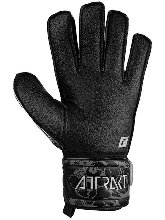 Reusch Attrakt Resist Finger Support Голмански ръкавици за Възрастни Черен