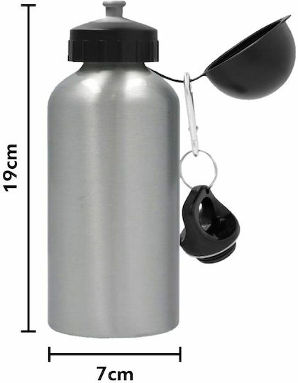 Koupakoupa Kids Water Bottle Super Mario Aluminium Silver 500ml