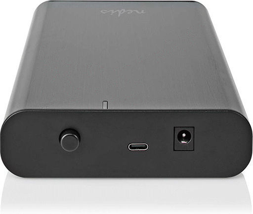 Nedis 233-2387 Case for Hard Drive 3.5" SATA III with Connection USB 3.2