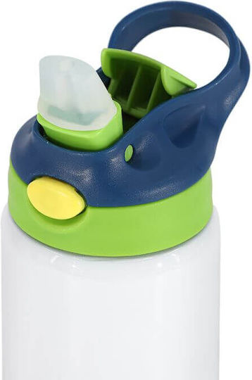 Koupakoupa Kinder Trinkflasche Lord of the Rings Rostfreier Stahl mit Stroh Grün 350ml