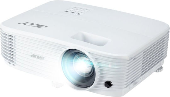 Acer P1357Wi MR.JUP11.001 3D Projektor DLP HD LED-Lampe mit Wi-Fi und Eingebauten Lautsprechern Weiß
