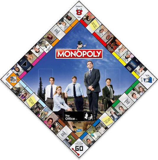 Επιτραπέζιο Παιχνίδι Monopoly The Office για 2-6 Παίκτες 14+ Ετών (EN) Winning Moves