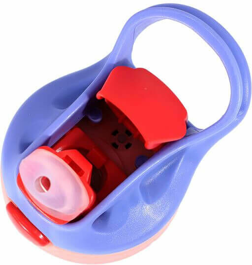 Koupakoupa Kids Water Bottle Spiderman Stainless Steel with Straw Red 350ml