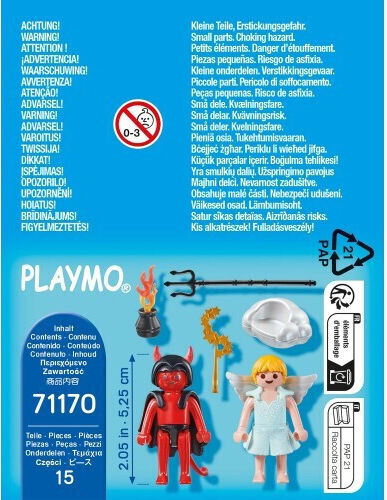 Playmobil Special Plus Little Angel & Little Devil for 4-10 years old