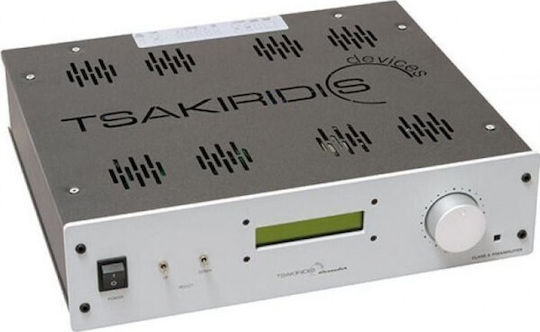 Tsakiridis Devices Alexander Προενισχυτής Hi-Fi Stereo Ασημί