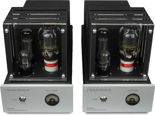 Tsakiridis Devices Achilles Ultima Λαμπάτος Τελικός Ενισχυτής Hi-Fi Mono Ασημί