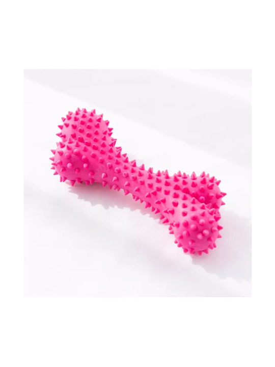 Dental Bone Toy Dog made of Rubber Small 15.5εκ. Orange 1pcs