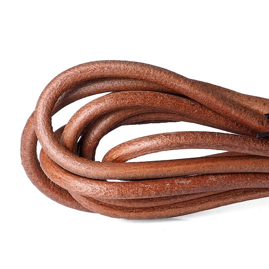 Profit DK 1019 Jump Rope 2.8m Brown with Adjustable Length