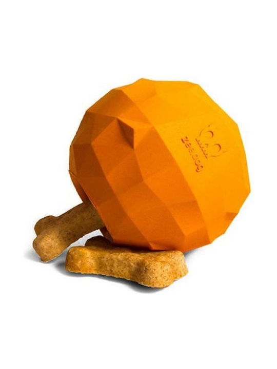 Zee-Dog SUPER Μπάλα Παιχνίδι Σκύλου 5εκ. Πορτοκαλί