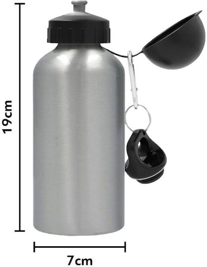 Koupakoupa Kids Water Bottle Halloween Aluminium Silver 500ml