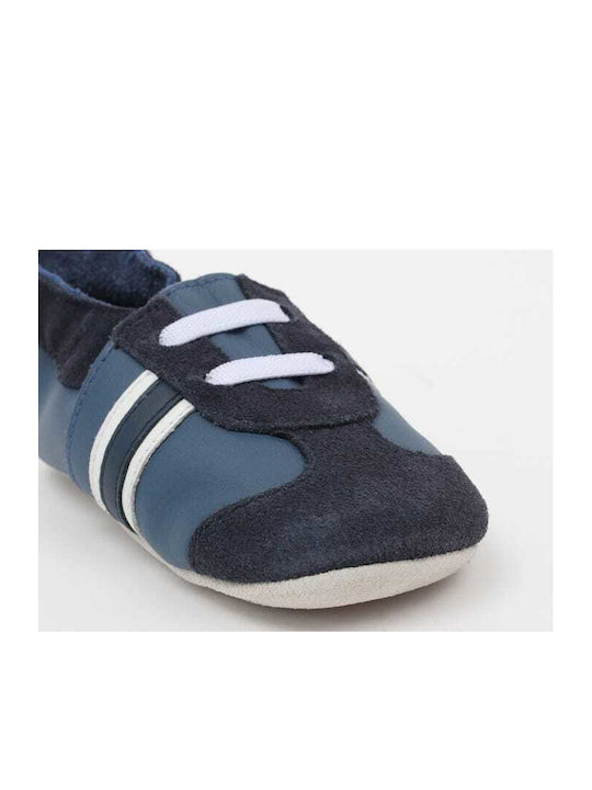 Bobux Бебешки кецове с меко ходило Тъмносиня Soft Sole Sport Classic