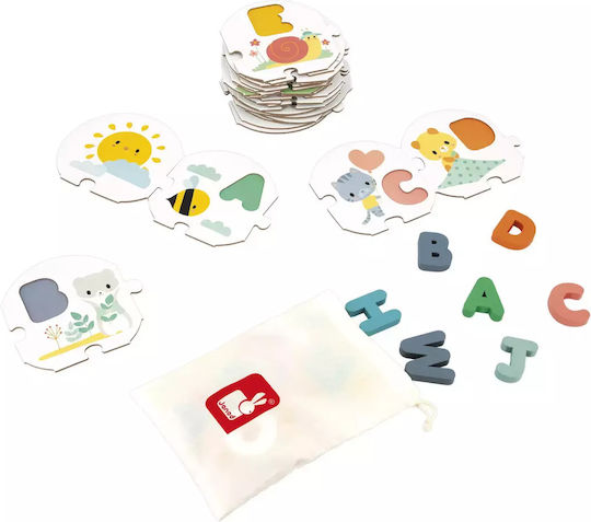 Lemnos Puzzle pentru Copii pentru 2+ Ani 28buc Janod
