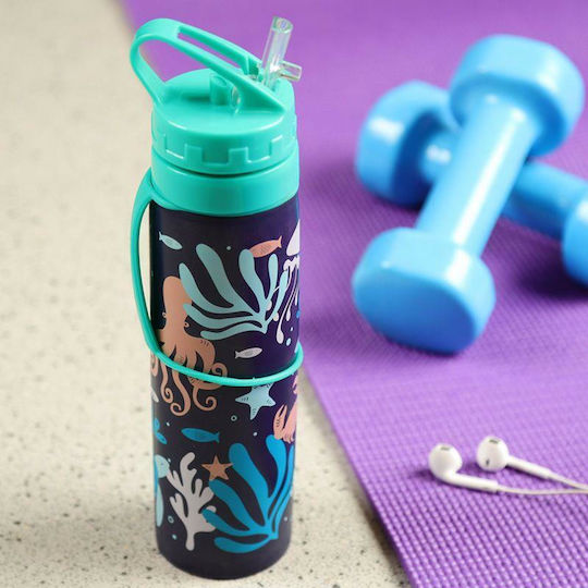 Puckator Sticlă Pentru Copii Silicon Verde 600ml
