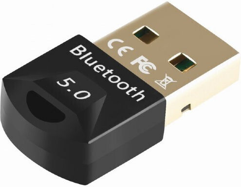 Gembird BTD-MINI6 USB Bluetooth 5.0 Адаптер с Обхват 20м Черен