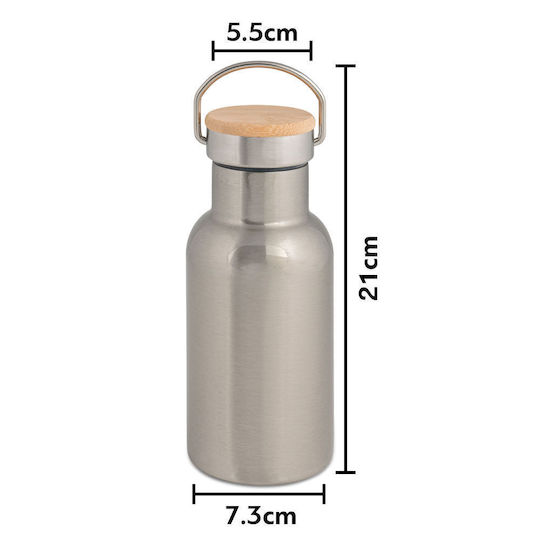 Koupakoupa Aek Stainless Steel Thermos Bottle 350ml Silver