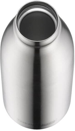 Thermos Μπουκάλι Θερμός Ανοξείδωτο 500ml Ασημί