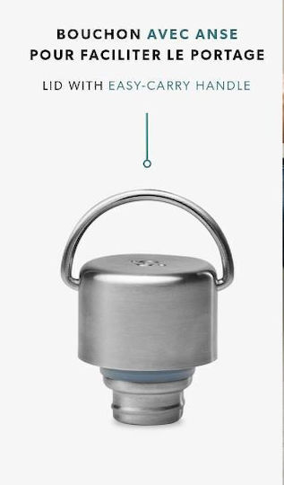 Qwetch Stainless Steel Thermos Bottle BPA Free 600ml Green