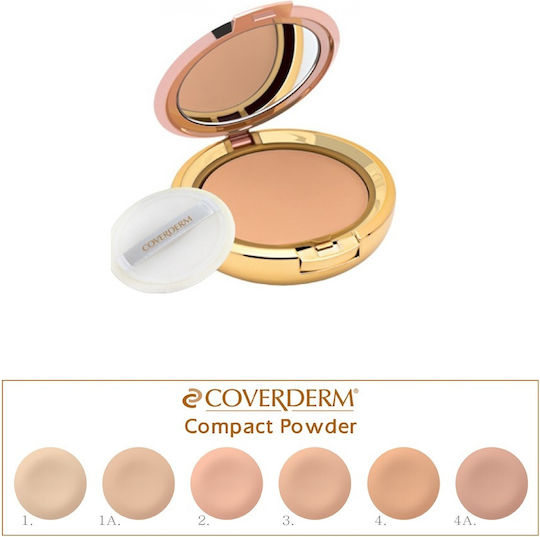 Coverderm Camouflage Compact Powder Normal Skin Пудра 1A 10гр