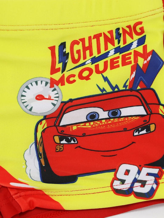 Disney Cars Παιδικό Μαγιό Βερμούδα / Σορτς Κόκκινο