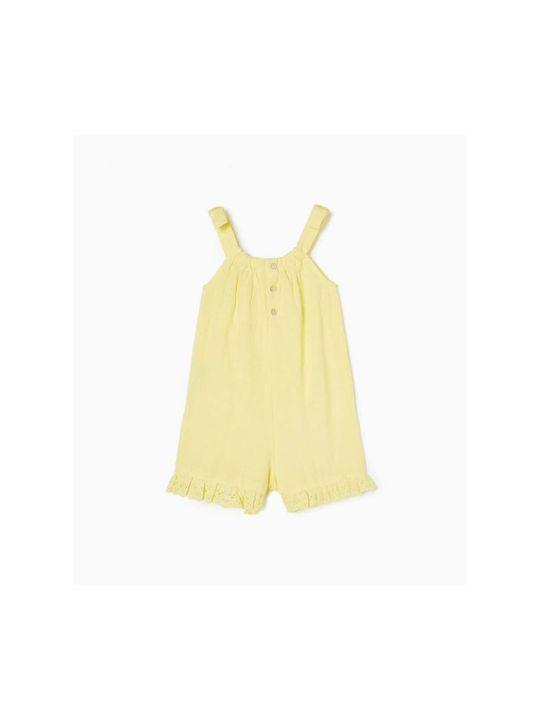 Zippy Kids One-piece Fabric Shorts/Bermuda Yellow